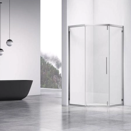 Душевой уголок Vincea Show VSP1-4SH100CL, 1000*1000, хром, стекло прозрачное