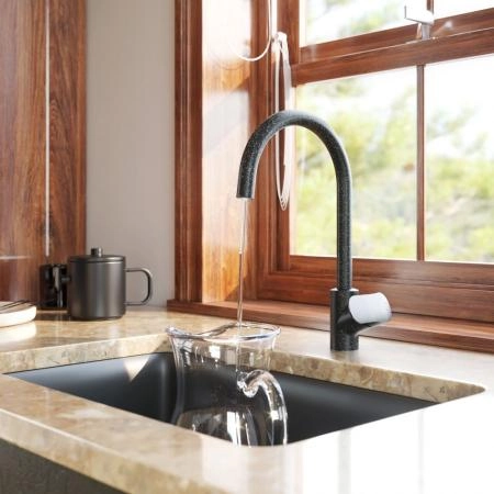 Смеситель для кухни AM.PM Like F8007722 чёрный, для фильтрованной воды