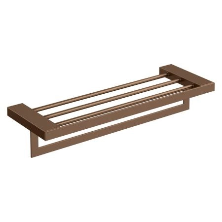 Полка Boheme для полотенец Qubic Brushed Bronze 10737-BRB