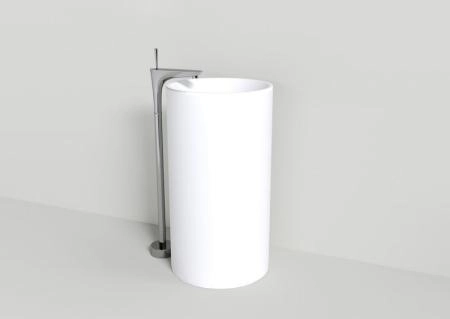 Раковина NT BAGNO NT405 VERONA 500x500 искусственный камень белый матовый