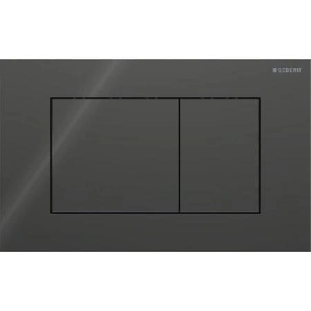 Geberit Sigma40 Клавиша для двойного смыва, квадратная: Черный
