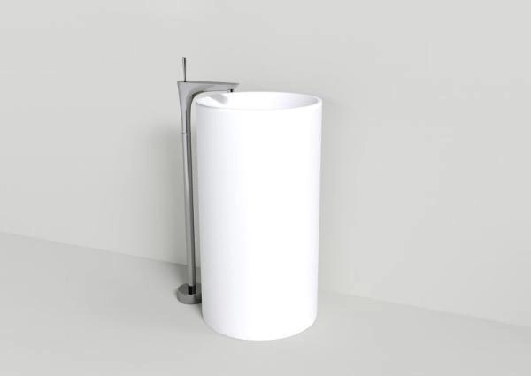 Раковина NT BAGNO NT405 VERONA 500x500 искусственный камень белый матовый