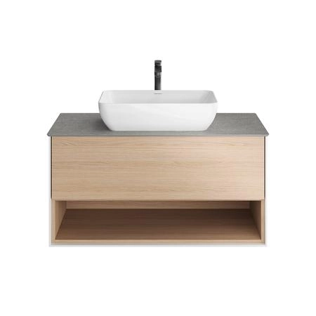 Тумба Kerama Marazzi PLAZA MODERN ПЛАЗА МОДЕРН PLB.M.100.1\OAK.V подвесная 100 дуб виченца 1 ящик + полка