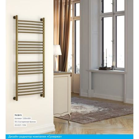 Полотенцесушитель Сунержа Богема+ 550x1062 водяной