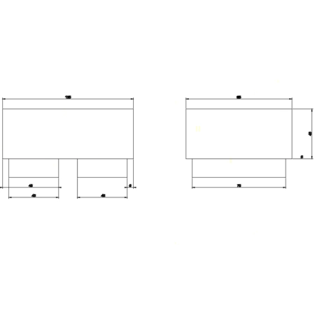 Gessi Rettangolo Мыльница настольная, цвет: хром/черный