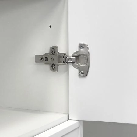 Шкаф-колонна Comforty Мадрид-40 00-00017873 белый матовый
