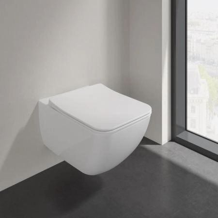 Унитаз подвесной Villeroy & Boch Venticello DirectFlush (4611RL01) микролифт SlimSeat Line