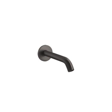 Gessi 316 Настенный излив 146мм на 1/2”, комбинируемый с удаленным управлением, цвет: brushed black metal pvd