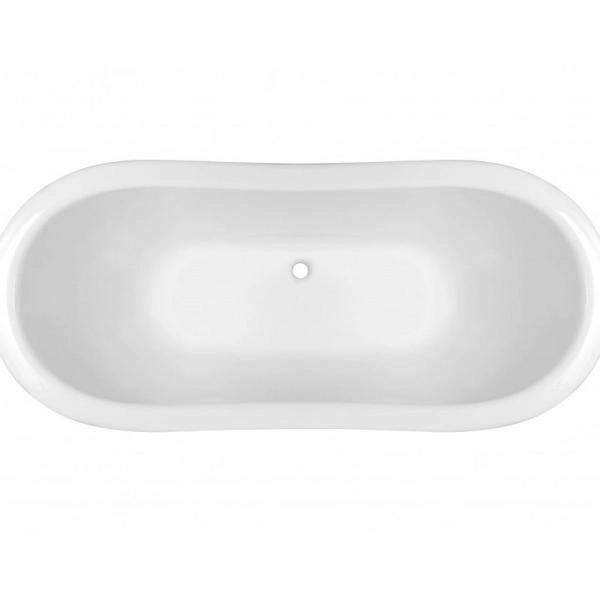 Ванна Эстет Бостон с литым подиумом 1800х740 иск. камень