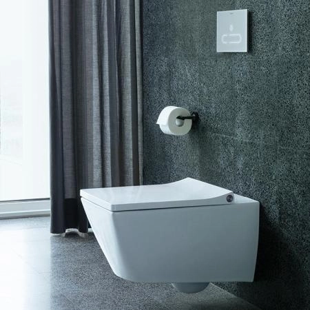 Duravit Viu Унитаз подвесной 370x570мм, rimless, вкл. крепление Durafix,  с покрытием WG, цвет: белый