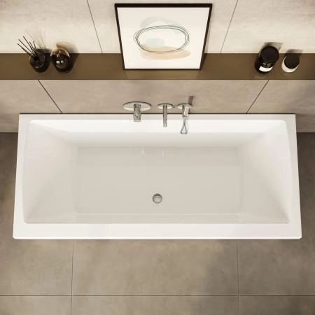 Ванна VitrA Neon 52540001000 180 x 80 см акриловая прямоугольная белая