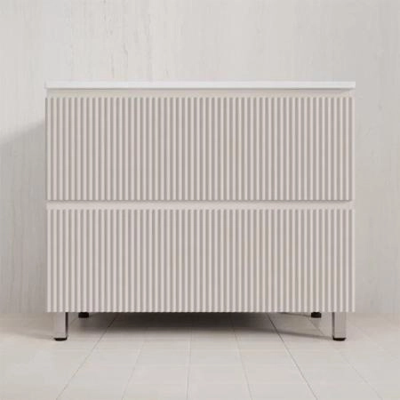Тумба с раковиной Style Line Марокко 100 ЛС-00002509 напольная крем