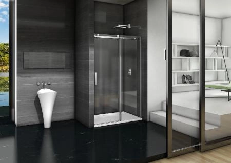 Душевая дверь GOOD DOOR Galaxy WTW-110-C-CH 1100 х 1950 мм