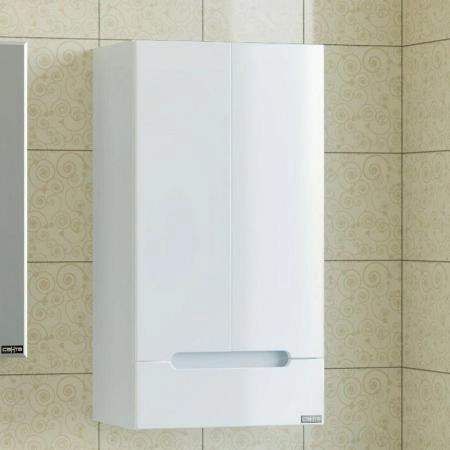 Шкаф СаНта Лондон 48c90 см, подвесной, 2 двери, 1 ящик