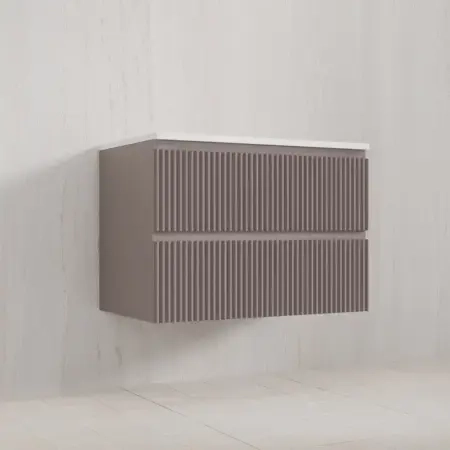 Тумба Style Line "Марокко 80" ЛС-00002482 подвесная, тауп темный