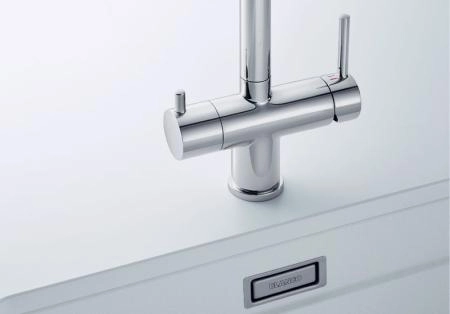 Смеситель Blanco FONTAS-S II 525199 нержавеющая сталь UltraResist (PVD Steel) для мойки