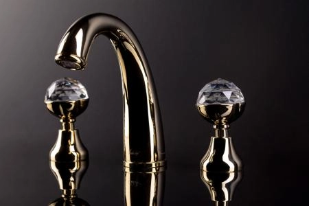 Смеситель для раковины на 3 отверстия Boheme IMPERIALE Presente_Комплект 337