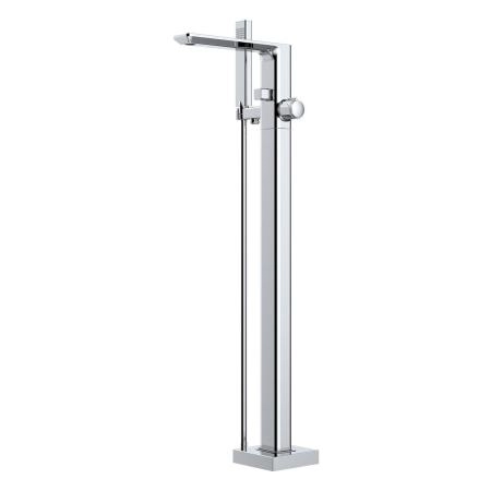 Смеситель для ванны Azario PIANO, отдельностоящий, хром (AZ-208260AB5C-0308A)