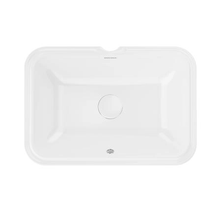 Раковина Kerama Marazzi PLAZA ПЛАЗА PLR.wbu.55 встраиваемая снизу 55, белая глянцевая