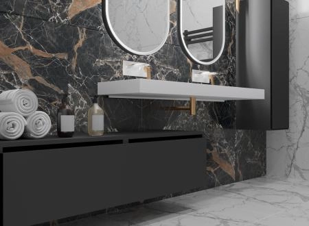 Ящик под столешницу Boheme 140см АНТРАЦИТ мат. VALLESSI UNO-S 897-140-A mat