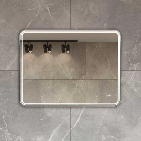 Зеркало Vincea LED VLM-3MA800-2 800х600 c сенсорным выключателем и диммером, антизапотевание