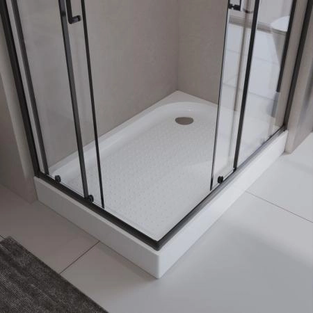 Поддон для душа BelBagno 100x80 прямоугольный акрил TRAY-BB-AH-100/80-15-W-L