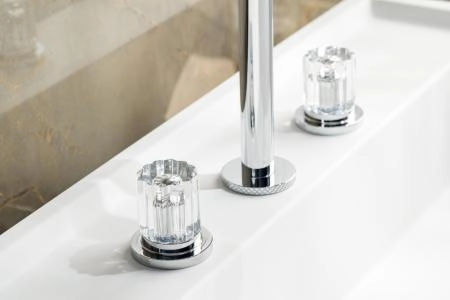 Смеситель на столешницу Boheme ELEGANTE на 3 отв. CHROME 152-CR-EL