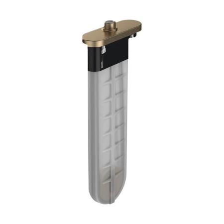 Hansgrohe sBox для ванны, внешняя часть с овальной розеткой, цвет: шлифованная бронза