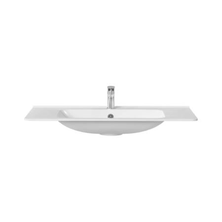 Раковина Vincea VCB-2VP1000W из искусственного камня, цвет белый