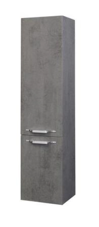 Пенал-35 Bellezza Луиджи L без б/к серый