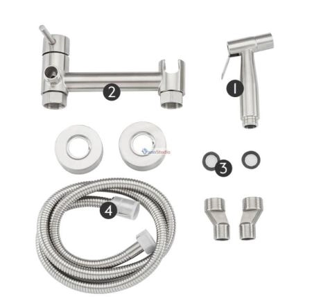 Гигиенический душ Frap F7503-5 сатин