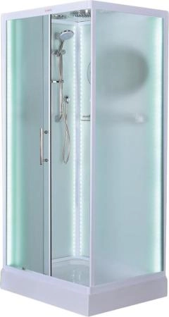 Душевая кабина Esbano Led ES-L108CKR, 100x80 см