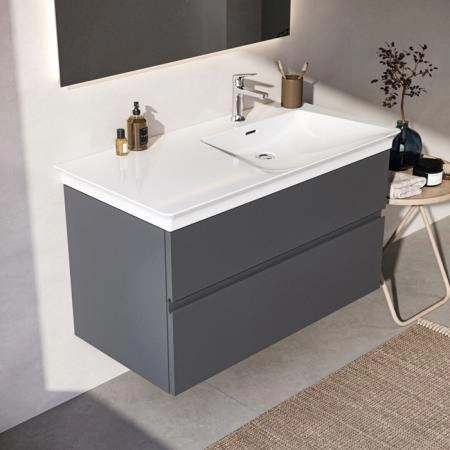 Ideal Standard La Dolce Vita Раковина 106х53.5хh14.5см, подвесная, ассиметричная, Dx, цвет: белый