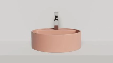 Раковина Salini ARMONIA TOP 02 S-Sense покраска RAL глянцевая 45x45 130116GF накладная без отв.смесителя