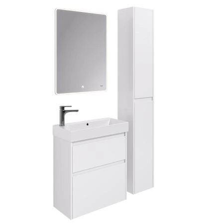 Шкаф-колонна DREJA SLIM 99.0406 30 см, белый