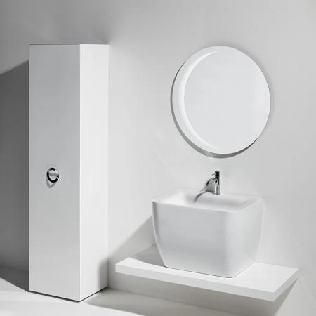 Simas Henges Пенал 50x40xh200 см, подвесной, цвет: белый матовый