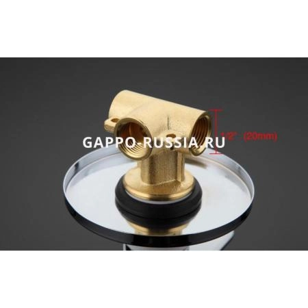 Смеситель Gappo Noar G7248 для биде хром