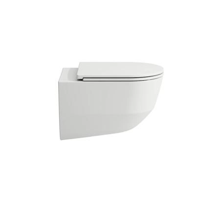 Laufen Pro Унитаз подвесной, безободковый, 53х36х34см., покрытие LCC, цвет: белый