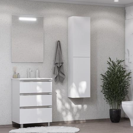 Roca The Gap Шкаф колонна 34x25x150см, цвет: белый