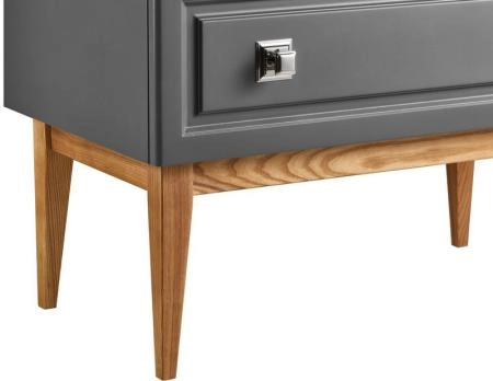 Тумба под раковину ASB-Woodline Каталина 80 "Grey"