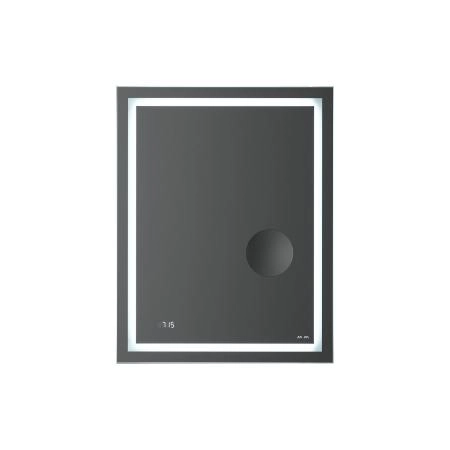 Зеркало AM.PM GEM 55 см Led-подсветка, часами и косметическим зеркалом, M91AMOX0553WG