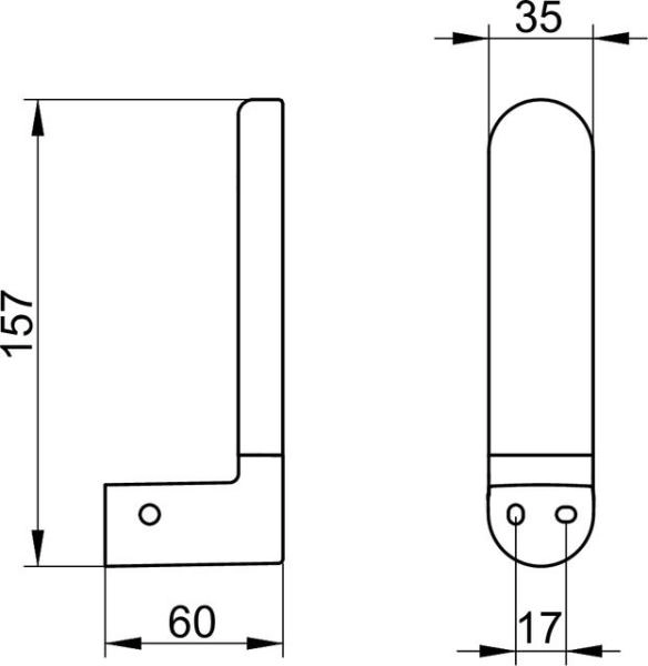 Держатель запасного рулона KEUCO Elegance 11663010000 хром