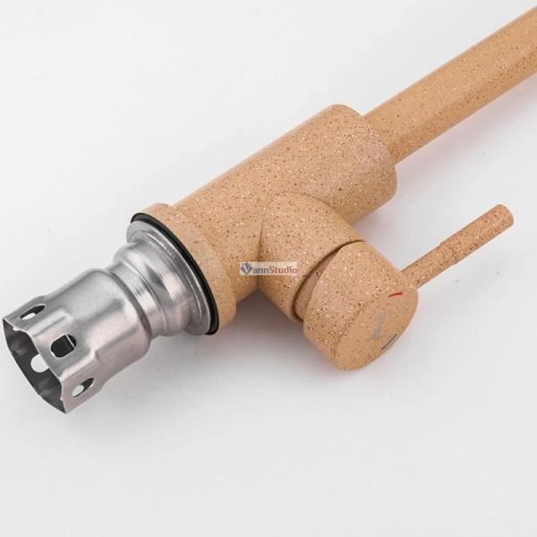 Смеситель для кухни Frap F40899-3 песочный