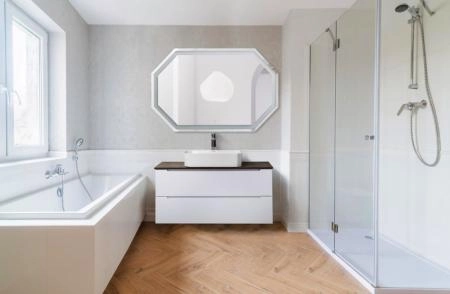 Зеркало Belbagno SPC-OTT-800-800-LED-TCH с свет/сенсор выкл. 800x30x800