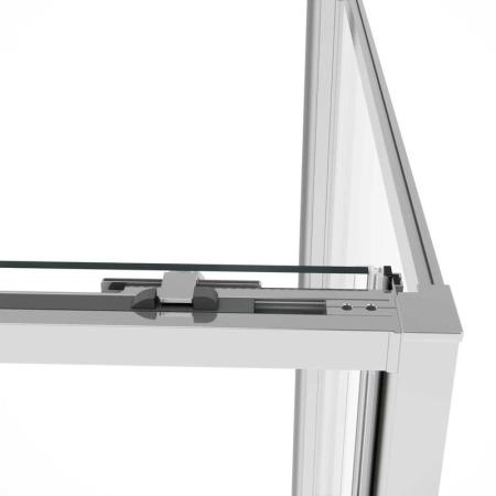 Душевой уголок Vincea Garda VSR-1G8011CL, 1100*800, хром, стекло прозачное