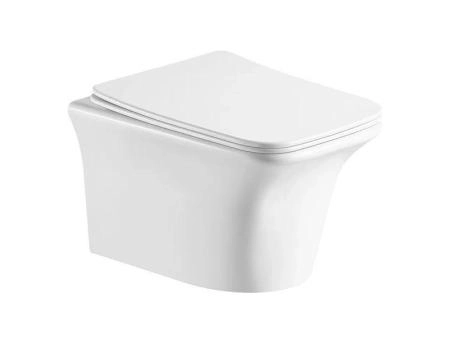 Унитаз Cerutti SPA NIVOLET Aria подвесной безободковый CT7779 (495x360x350)