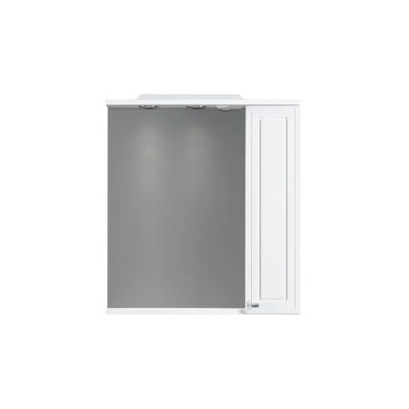 Зеркальный шкаф RedBlu by Damixa Palace One M41MPR0651WG белый глянцевый