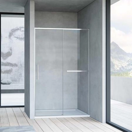 Душевая дверь Vincea Slim Soft VDS-1SS110CL, 1100, хром, стекло прозрачное