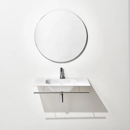 SIMAS WAVE Раковина на столешницу 80x50xh14,5 см, с 1 отв под смеситель,цвет белый