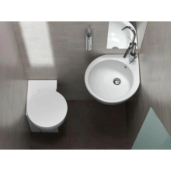 Унитаз Hatria You&Me YXZ6 угловой напольный